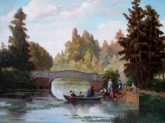 Old Lagoon of Cousiño Park
